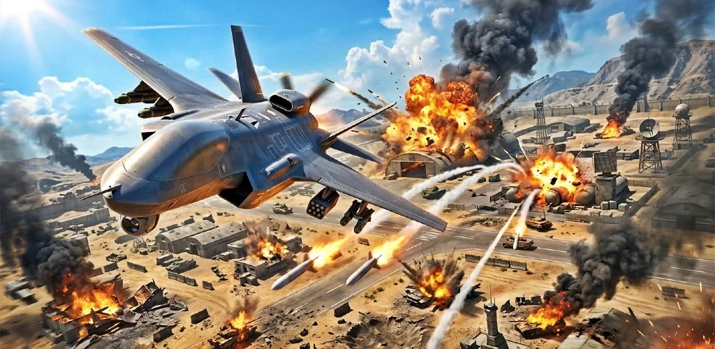 War Drone 3D: Air Strike Force — cover image