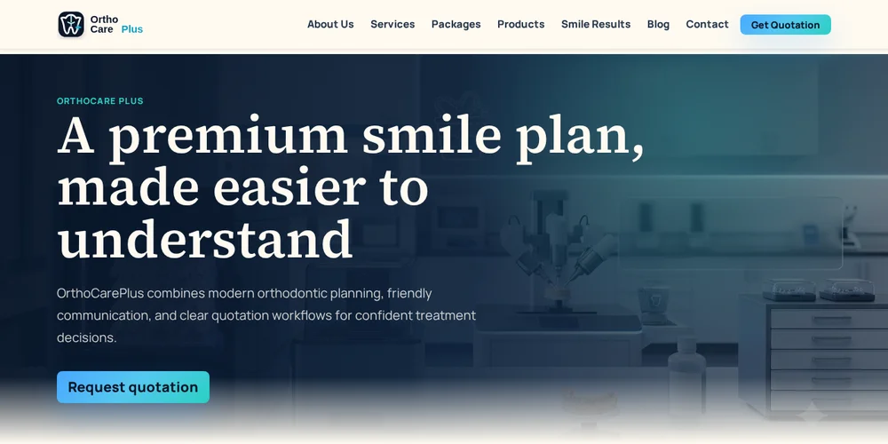 OrthoCare Plus | Clear Aligners, Braces & Smile Care — cover image