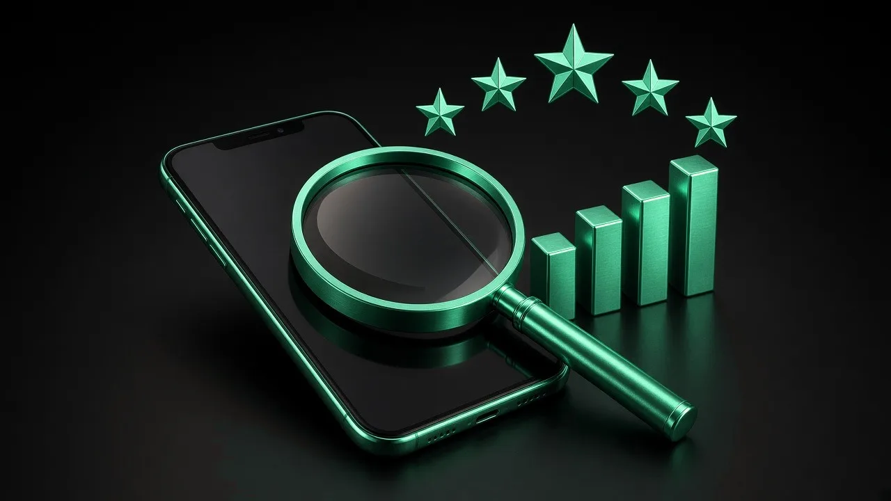 Cover art for app store optimisation (ASO) services